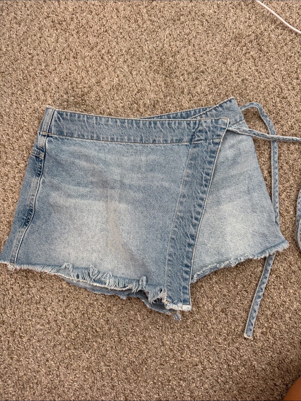 Free people wrap skort